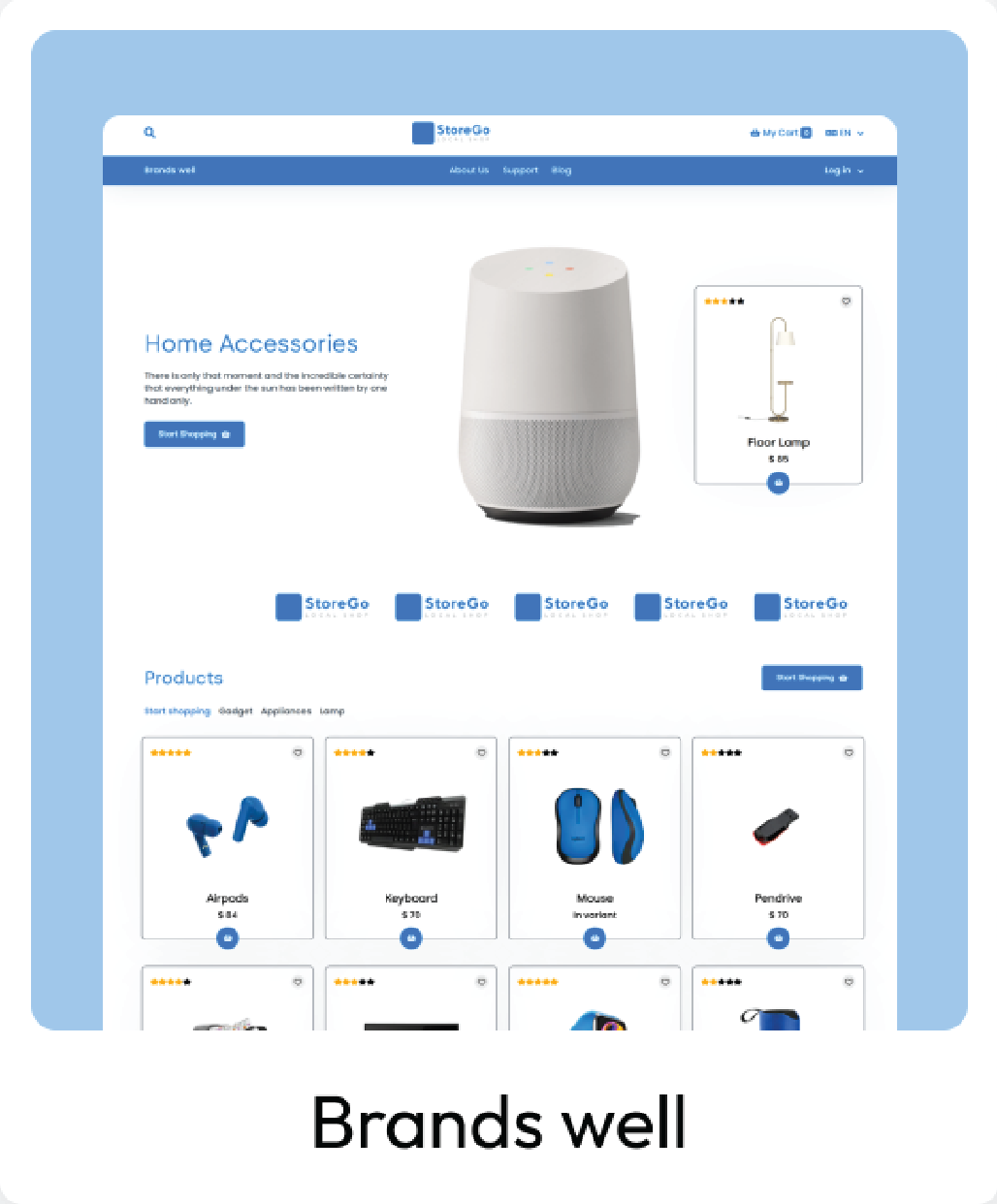 ecommerce home accessories template